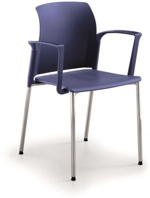 A20-kunststof-koppelbare-en-stapelbare-stoel-met-armleggers
